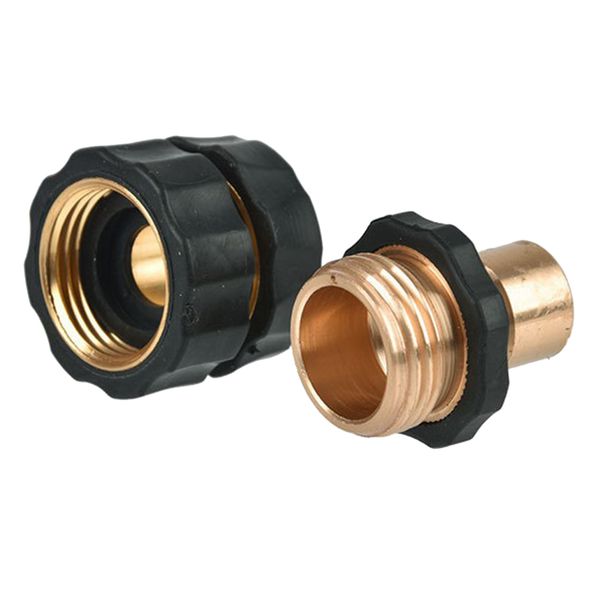 

3/4in garden hose quick connector fit for watering devices sprayers etc