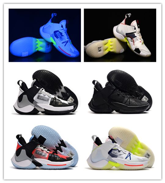 

why not zer0.2 se russell westbrook 2 elite luminous basketball shoes 2019 newtriple black white mens sports sneakers, White;red