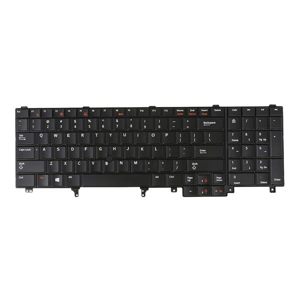 

us english keyboard w/point stick for latitude e6520 e6530 e5520 e5530