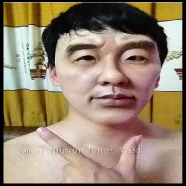 

забавный новый женский трансвестит маска реалистичная силиконовая кожа красота женщины леди маска для лица malefemale party mask свободный р