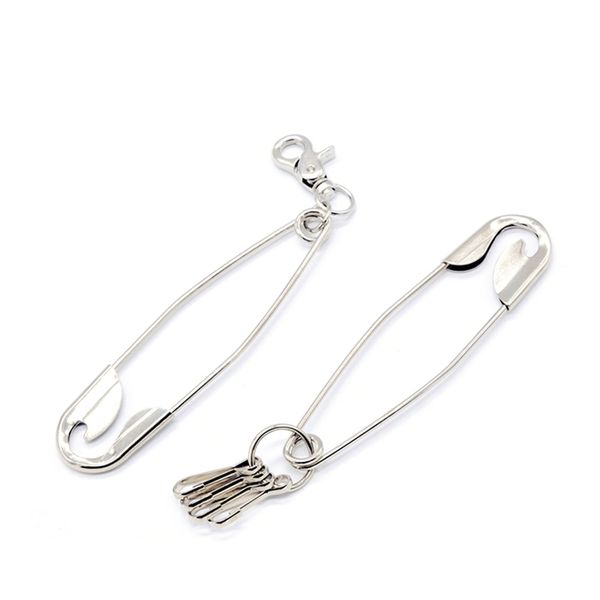 

punk metal wallet belt chain rock trousers hipster pant jean keychain silver pin ring clip keyring men's hip hop jewelry