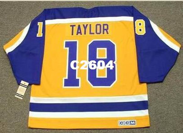 

men #18 dave taylor los angeles kings 1980 .1984 ccm vintage home hockey jersey or custom any name or number retro jersey, Black;red