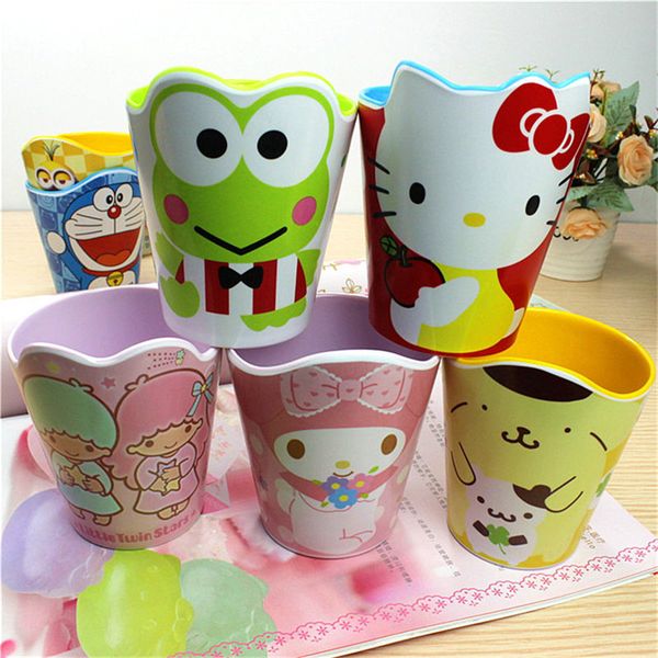 

baby kids dinnerware learnning cups baby cute melamine drink cups 9*8.6*10.6cm