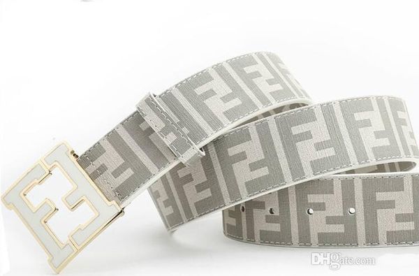 

fashion business ceinture 20 style f belts design mens womens riem with gold f buckle black belt not with box as gift 5z5h, Black;brown