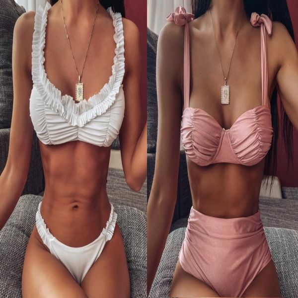 

discount sport high waist bikinis set one piece printed v-neck tie irregular mesh hollowing youfine dropping accepted