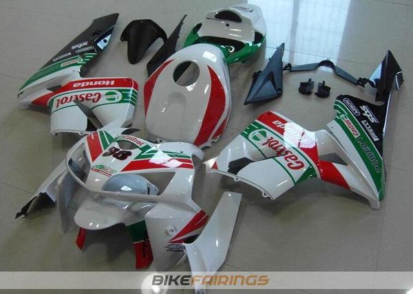 

новый впрыск abs полный обтекатель fit для honda cbr600rr 05 06 обтекатели cbr 600rr f5 2005 2006 добавить крышку бака красный белый зеленый