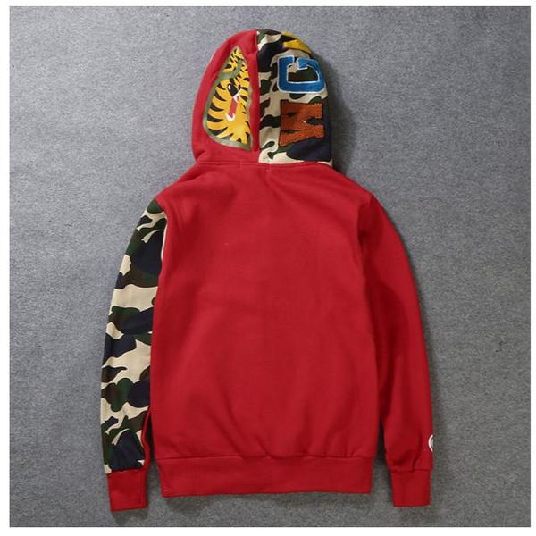

2020 спортивная одежда пальто бегун костюм пуловер толстовка флис crewneck птица ovo дрейк черный хип-хоп балахон мужчины акулья пасть пиджа, Black
