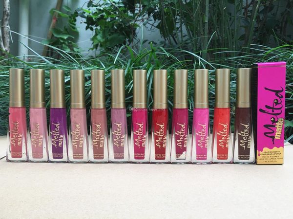 

Бесплатная доставка ePacket новый макияж губы расплавленный матовая жидкая помада а