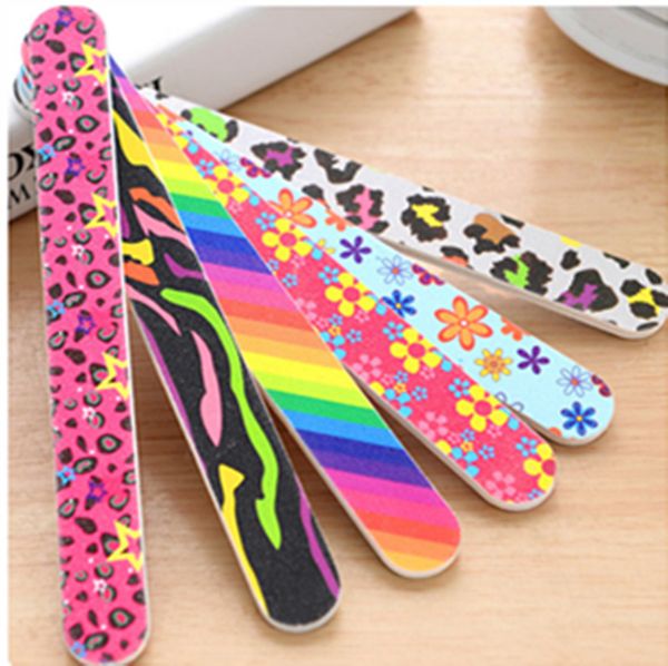 

nail files buffer sanding washable manicure tool nail art polish sandpaper strip bar set polishing file tool sponge