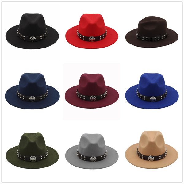 

женщины шерсть войлок fedora hat с широкими полями elegant lady queen черный джаз церковь чародей cloche стимпанк панама cap, Blue;gray
