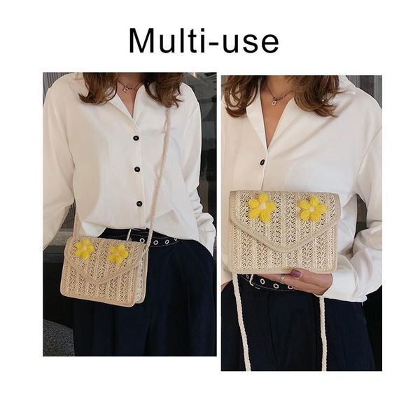 

summer casual weaving crossbody bags for women 2020 female puleather purses and handbags female travel shoulder messenger bag
