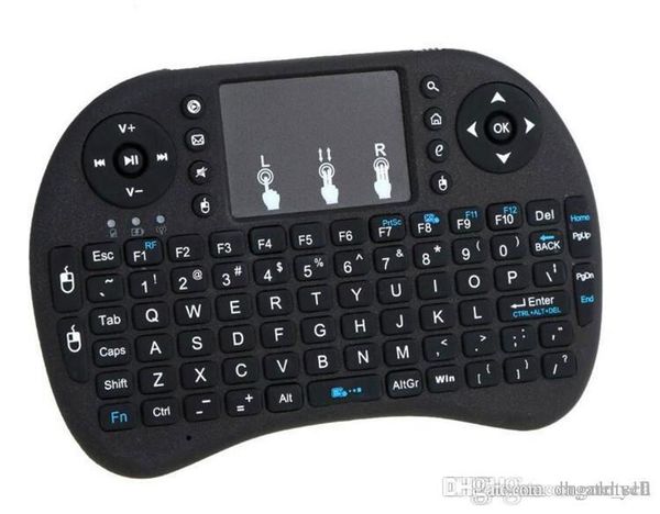 

rii i8 + беспроводная подсветка мини-клавиатура мышь воздуха multi-media remote с touchpad handheld для s905x s912 rk3229 tv box tx3