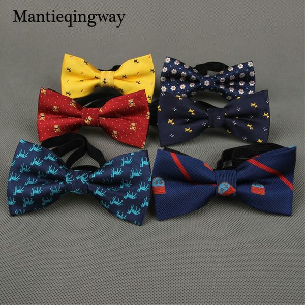 

dot полосатого printed дети боутите полиэстер венчания партии тощего bow tie gravatas воротник галстук для мальчиков девочки, Black;gray