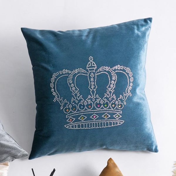 Throw Pillows Cushions Light Luxury European High Precision Velvet