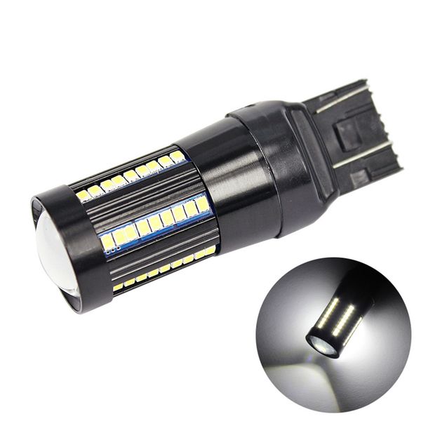 

1pcs turn signal reverse light brake light lamp t20 base 7440/7443 66smd 6000k #smt0419