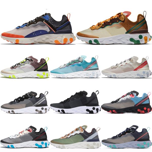 

nike react element 87 55 новейие ѬеагиѬова лемен 87 55 кѬоовки дл мђжин, женин белог