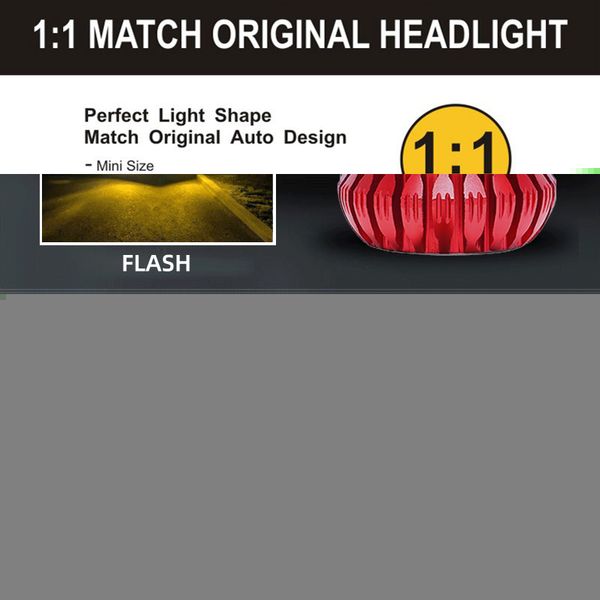 

dhbh-2x cob 9006 driving car headlight 8000k ice blue 3000k amber yellow led fog lights bulbs drl dual color lamps