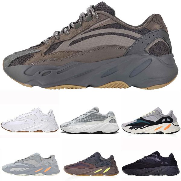 

Kanye West 700 Wave Runner Кроссовки Для Мужчин Женские 700-е V2 Статические Спортивные Кроссов