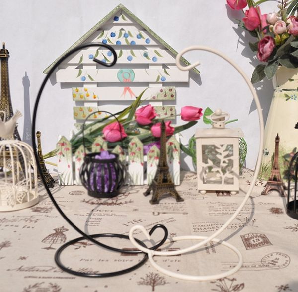 

hanging display rack air plant terrarium iron planter metal candle holder witch ball wedding ornament home decor cyl-yw4080