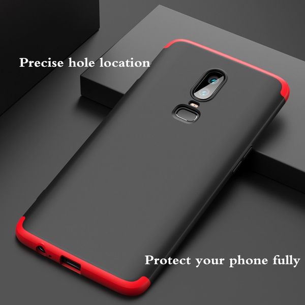 

Новый 3 в 1 жесткий PC задняя крышка для Oneplus один плюс 5 5t 5 6T 1+5 1+5T 1+6 1+полный противоударный случай протектора 6T 360