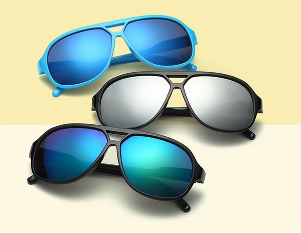 

модные детские солнцезащитные очки марка дизайнер спортивные солнцезащитные очки негабаритные рамки очки анти-уф очки детские солнцезащитные, White;black