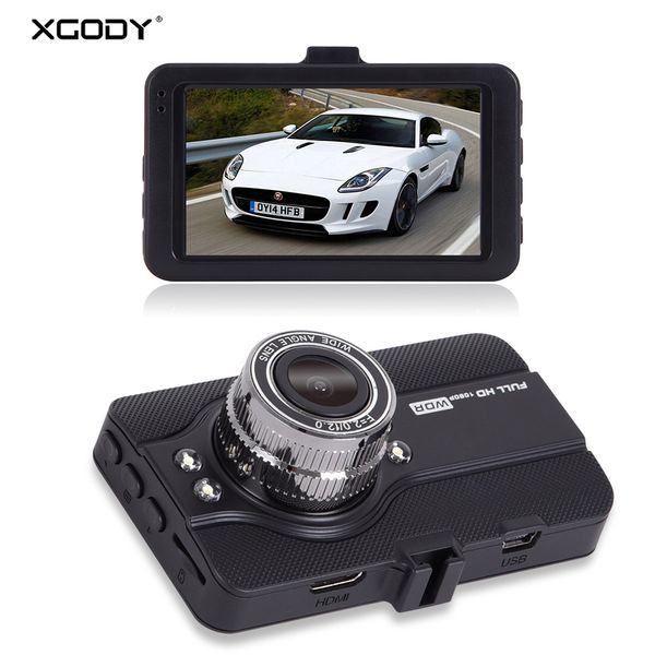 

xgody dash camera rear view camera night vision dual lens video recorders car dvr dashcam motion detection cycle recording