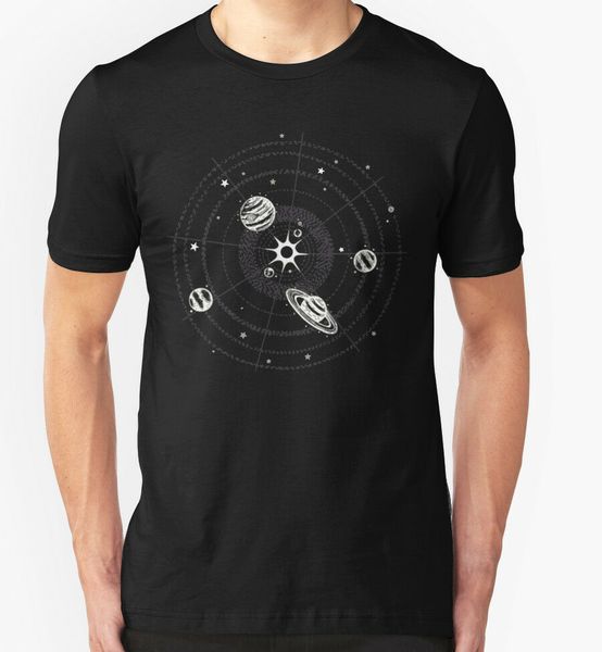 

solar system tshirt birthday gift present space galaxy s-5xl, White;black