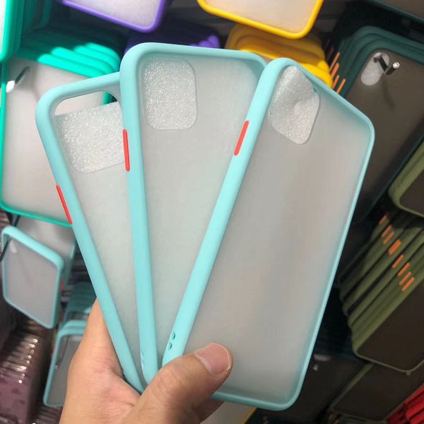 

designer phone cases for iphone 6/7/8 plus skin feel phone case anti fall back cover for iphone 11case pro