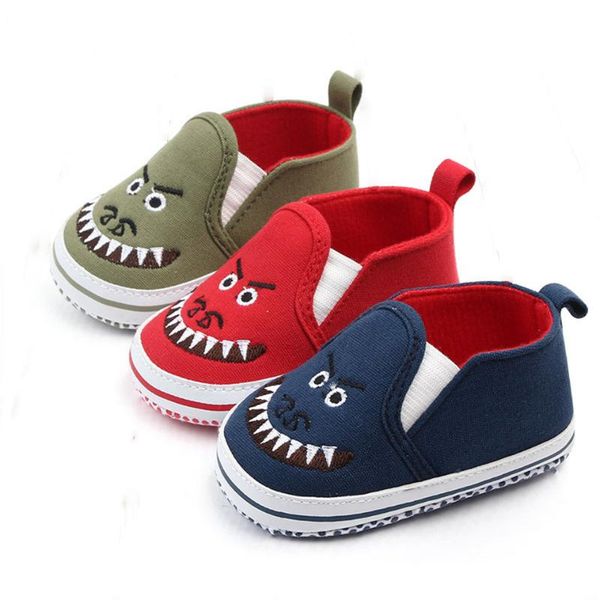 

baby shoes for newborn print cartoon first walkers baby boy girls shoes soft sole anti-slip toddler crib fashion for kids