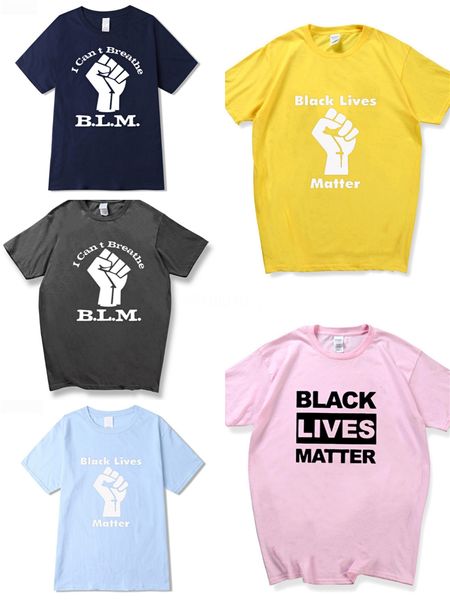 

я не могу дышать! luxury мужчины дизайнер футболка новое прибытие мужчины женщины высокое качество печати письмо вскользь mens способа втулк, White;black