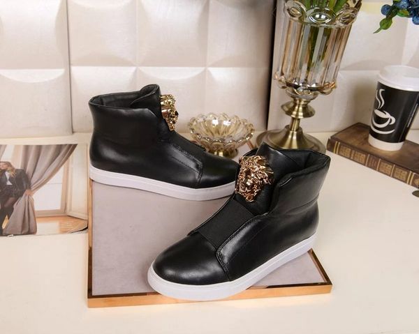 

New arrival de igner men neaker medu a genuine leather high cla ic luxury men ca ual hoe brand dre hoe