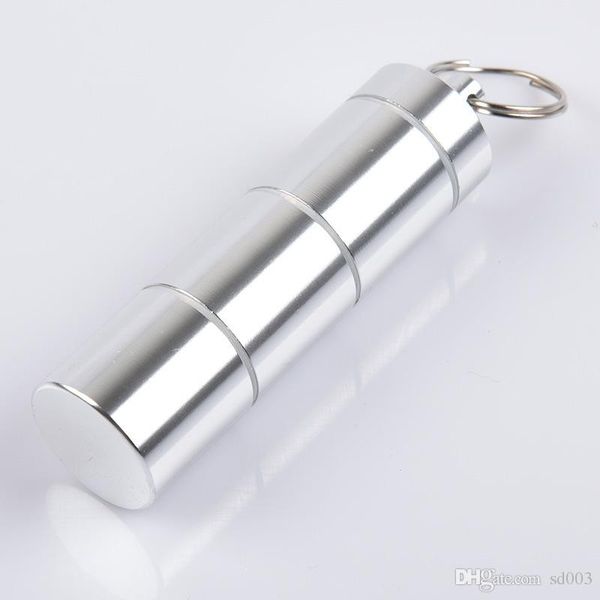 

storage tank belt key buckle portable creative four quarter kit tuba waterproof aluminium alloy pill case storage box selling 5 8bz p19