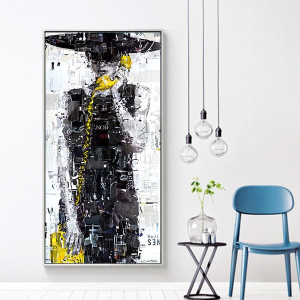 2019 Nordic Style Cuadros Wall Art Picture Romantic Canvas Prints Painting Abstract Calling Girl For Girls Bedroom No Framed From Framedpainting
