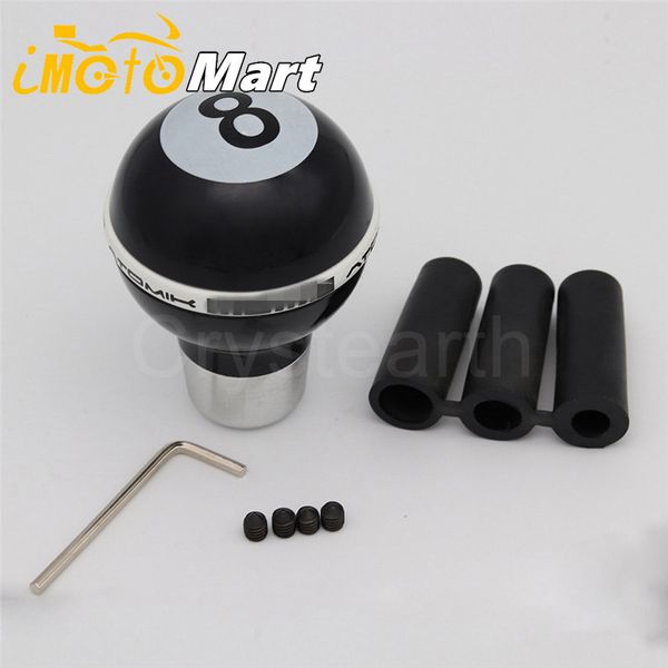 

billiards ball no.8 no.3 no.2 auto car accessories 5 6 speed manual gear stick head shift knob gearshift shifter lever universal