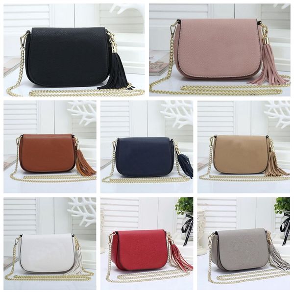 

fashion crossbody bags design simple flap female handbags women fashion tassel shoulder bag good leather small square bag ing