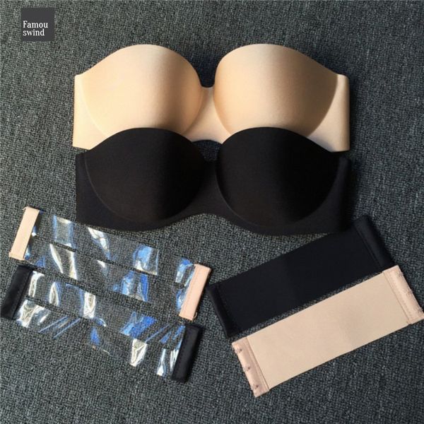 

бюстгальтер для венчания вечернее платье полчашки push up sticky brasier mujer нижнее белье женщины прозрачный sexy невидимый бюстгальтер, Red;black