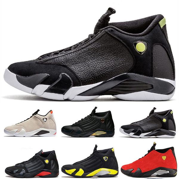 

14 Trainers Basketball Men Shoes Desert Sand 14s Thunder Suede Oxidized Candy Cane Sports DMP Last Shot Indiglo Designer Sneakers Size 13