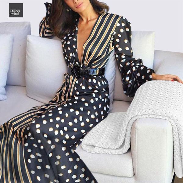 

женская половина рукава платья волновой точки повелительниц вскользь пати вечера длинные платья женщины aug15 дизайнер одежды, Black;gray