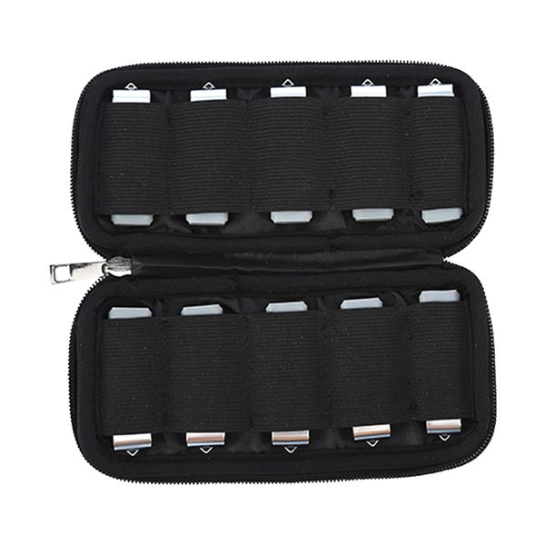 

storage protective case usb durable organizer travel flash drives zipper portable shockproof holder dustproof u disk bag