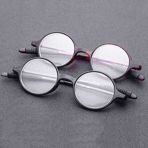 

currently wholesale reading glasses round frame tr90 ultra-light super elastic anti-fatigue presbyopia glasses 175, White;black