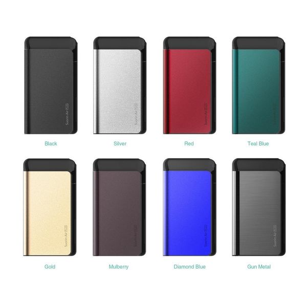 

100% оригинальный Suorin Air Plus Pod System Kit электронная сигарета 3,2 мл многоразовые картриджи Pod катушки 0,7 Ом 1 ом и комплекты батарей Vape 930 мАч