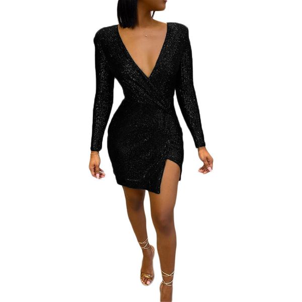 

женские длинный рукав дизайнер dressy4r2, Black;gray