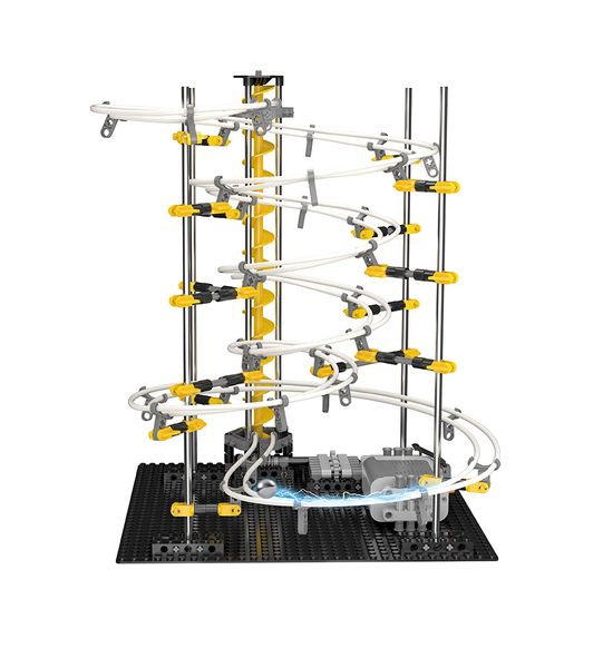 

new model building kit funny parts space rail roller coaster toys spacerail level 1 2 3 4 diy spacewarp erector set 5500mm sport y200414