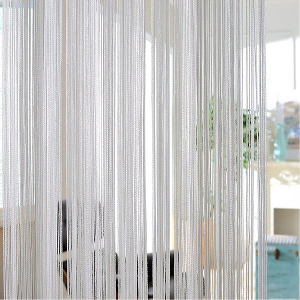 2019 Fashion String Curtains Patio Screen Fringe Room Divider Door