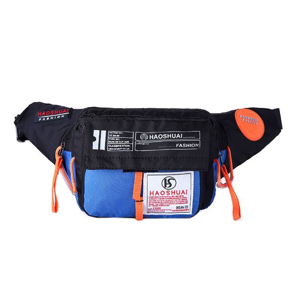 

2019 men waterproof nylon fanny pack waist bag hip bum belt messenger shoulder pouch purse sling chest bag