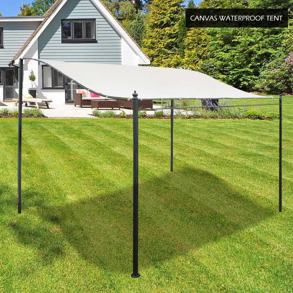 

3x3/2.6m 300d waterproof oxford cloth outdoor sun shade tent canopy sun shelter roof cover patio awning garden supplies tool
