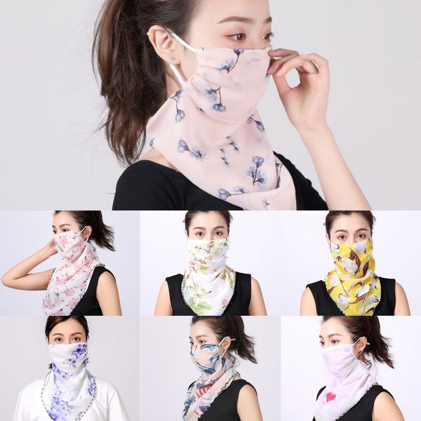 

0elbf лицо дизайн мода хип-хоп кешью цветок волшебный треугольник шарф бандана скейтборд улица 2020 шеи маска шарф велосипед шарф маска, Black