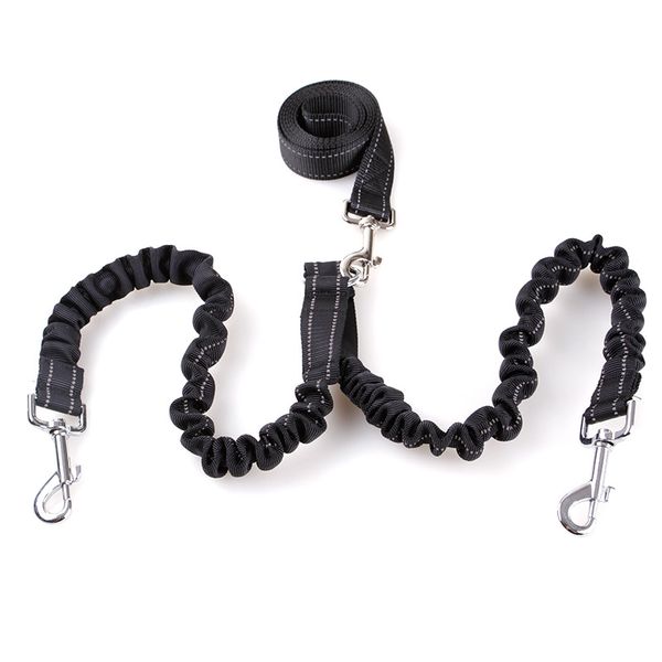 

pet traction rope walking training absorbing rope 360 degree swivel elastic dog leash