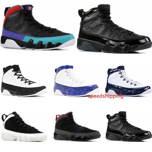 

2019 mens basketball shoes 9s dream it,do it 9 unc la bred space jam tour yellow anthracite sports trainers sneaker size 7-13
