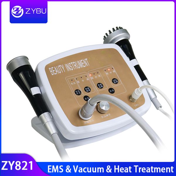 Nuovo arrivo RF EMS Vacuum 3IN1 Beauty Equipment Skin Lift Body Massage Heat Treatment Microcurrent BIO Spa Machine